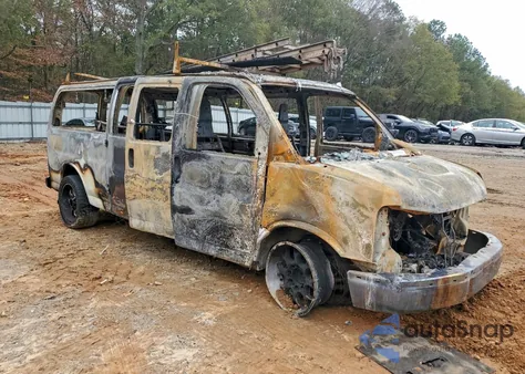 2014 Chevrolet Express G3500 Lt из США, поврежденный, VIN 1GAZG1FGXE1155968